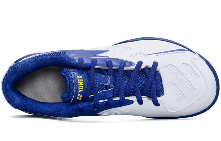 YONEX Badminton Shoes Unisex Low Top White Blue