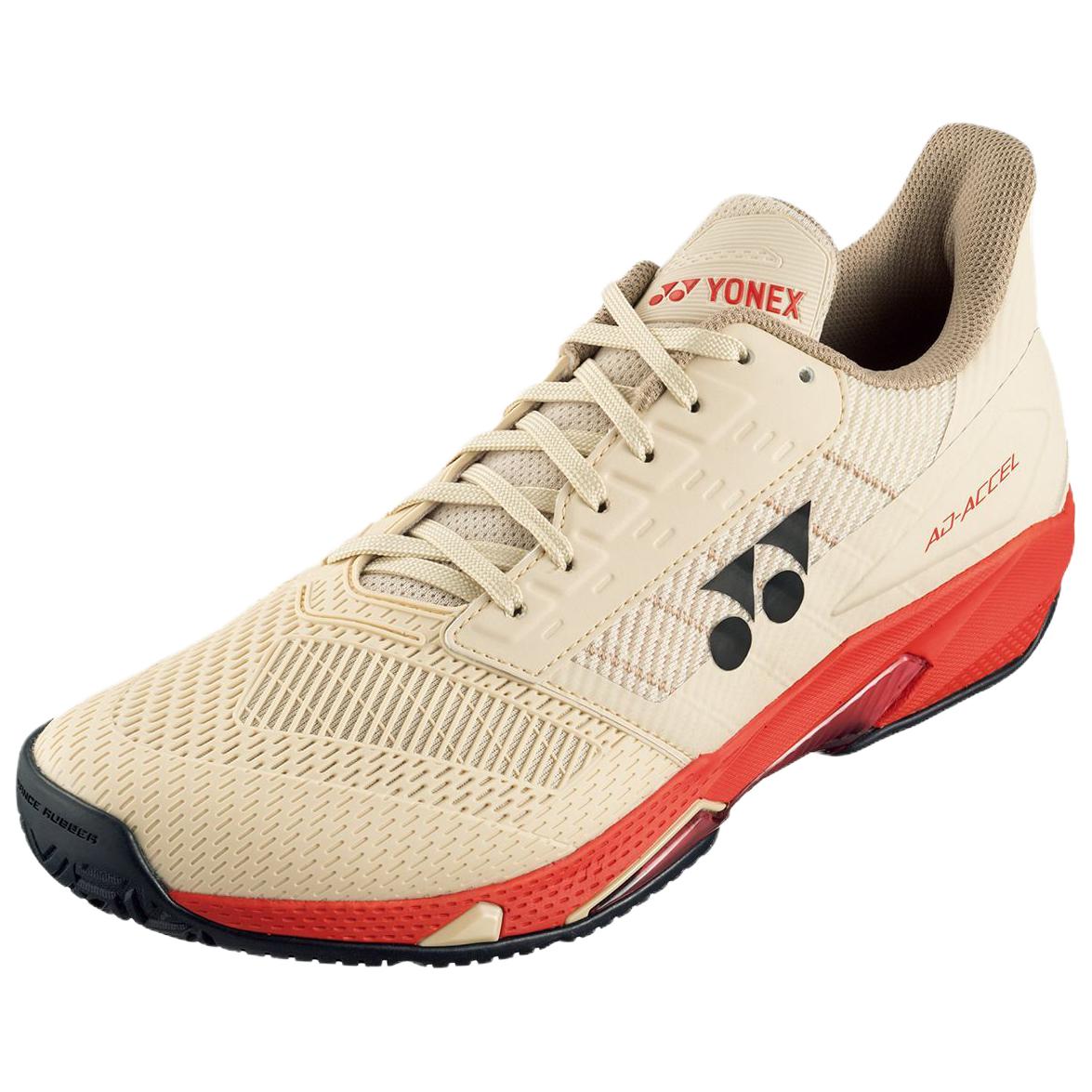 YONEX Power Cushion Low top Tennis Shoes Men’s Beige Yellow