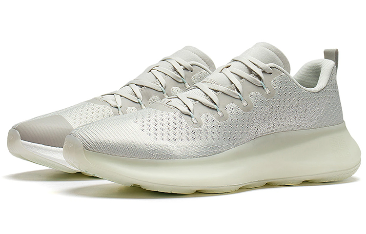 Li Ning Wujie 4 Fabric Cushioning Slip Resistant Abrasion Resistant Low top Training Shoes Men’s Antarctic Gray