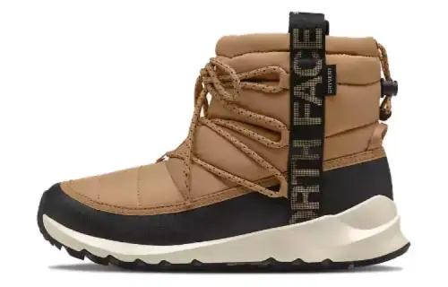 THE NORTH FACE ThermoBall Snow Boots Women's Almond Butter/TNF Black