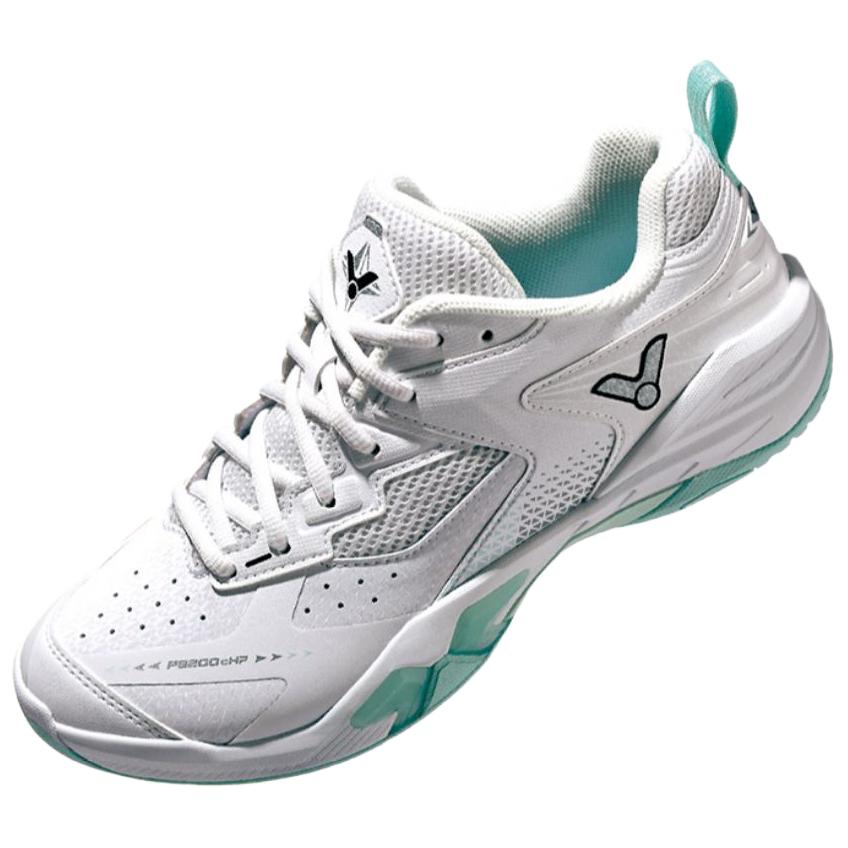 VICTOR 9200cHP Cushioning Low top Badminton Shoes Unisex White Green