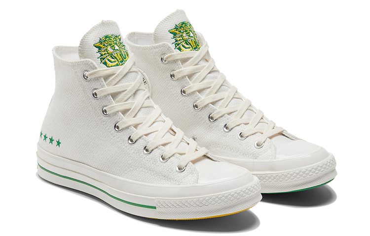 Кеды Converse Chuck Taylor All Star 1970s (бело-зеленые) — фото 3