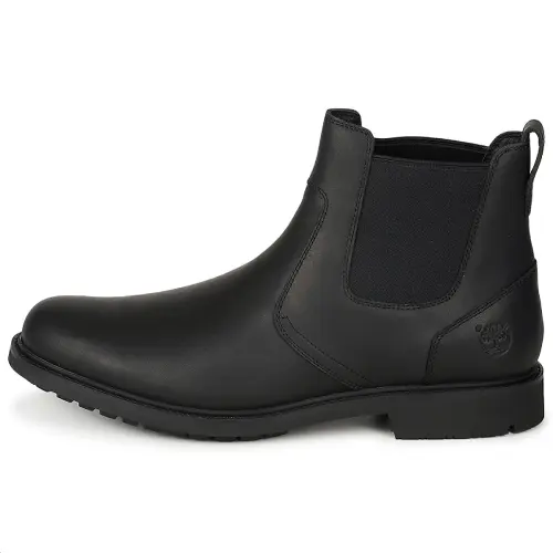Timberland Stormbucks Ankle Length Chelsea Boots Men's Black