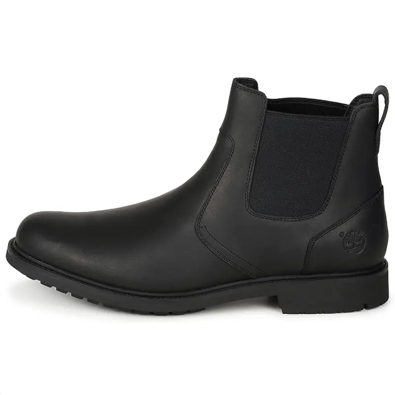 Timberland Stormbucks Ankle Length Chelsea Boots Men's Black