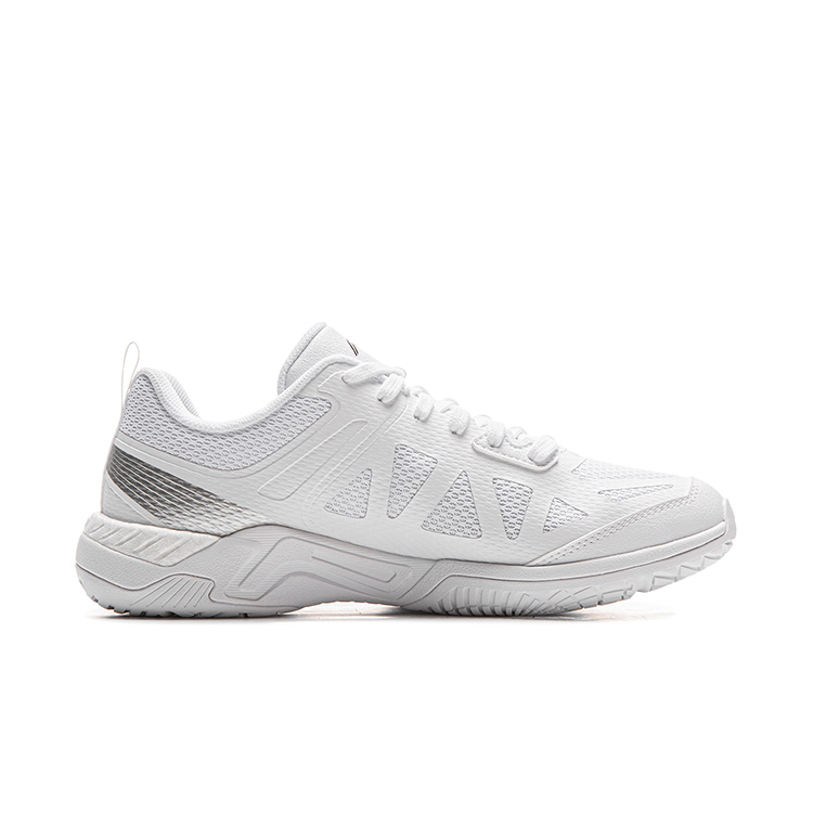 Li Ning Abrasion Resistant Breathable Low top Training Shoes Men’s Standard White