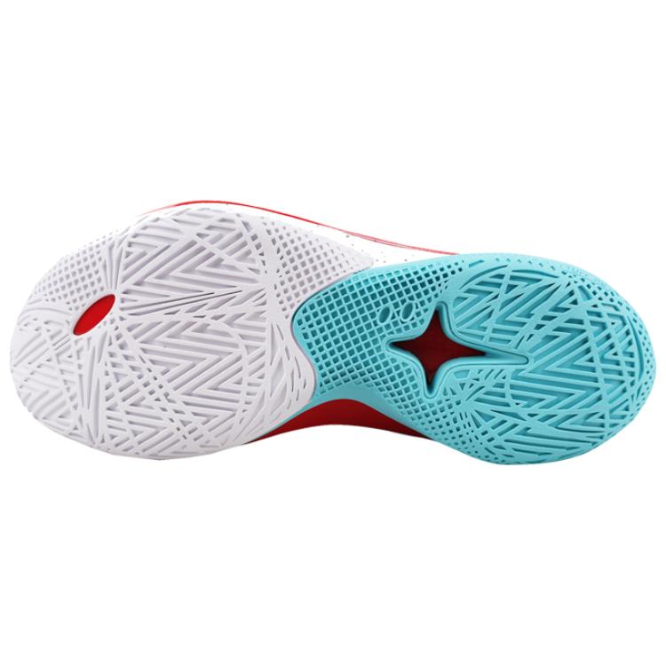 Li Ning SONIC 12 Cushioning, Wear Resistant Low top Basketball Shoes Men’s Blue White