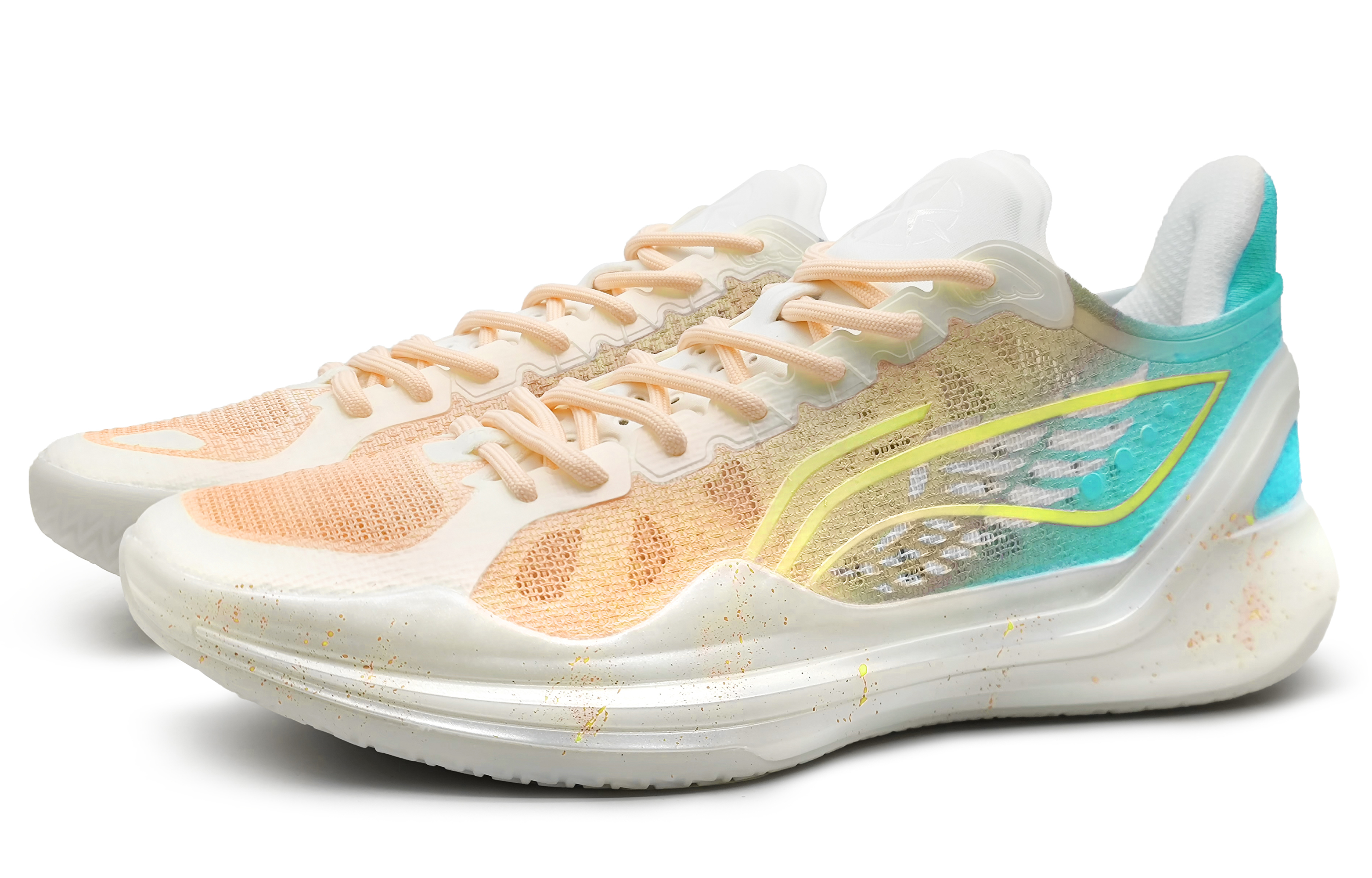 Li Ning Liren 4 V2 Low top Basketball Shoes Men’s Yellow Green