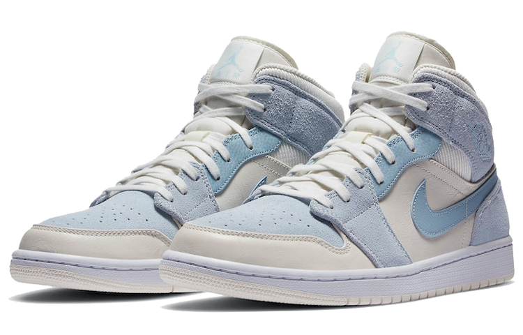 Jordan 1 Mid Mixed Textures Blue