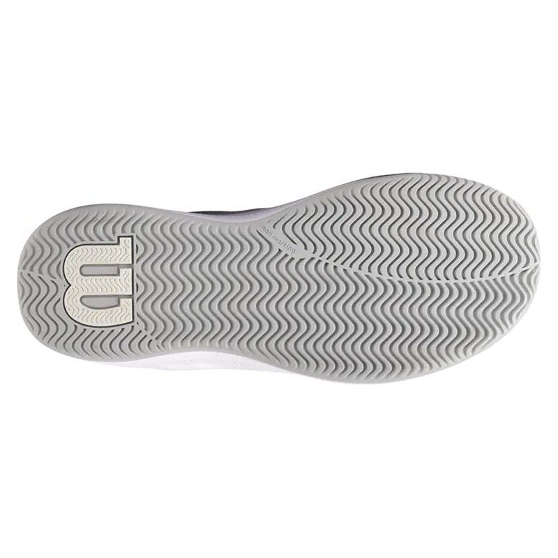 Wilson Slip Resistant Abrasion Resistant Low top Tennis Shoes Women’s White Purple