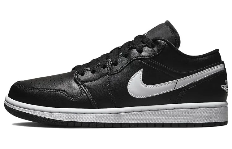 Jordan 1 Low Black White 2022 Women's