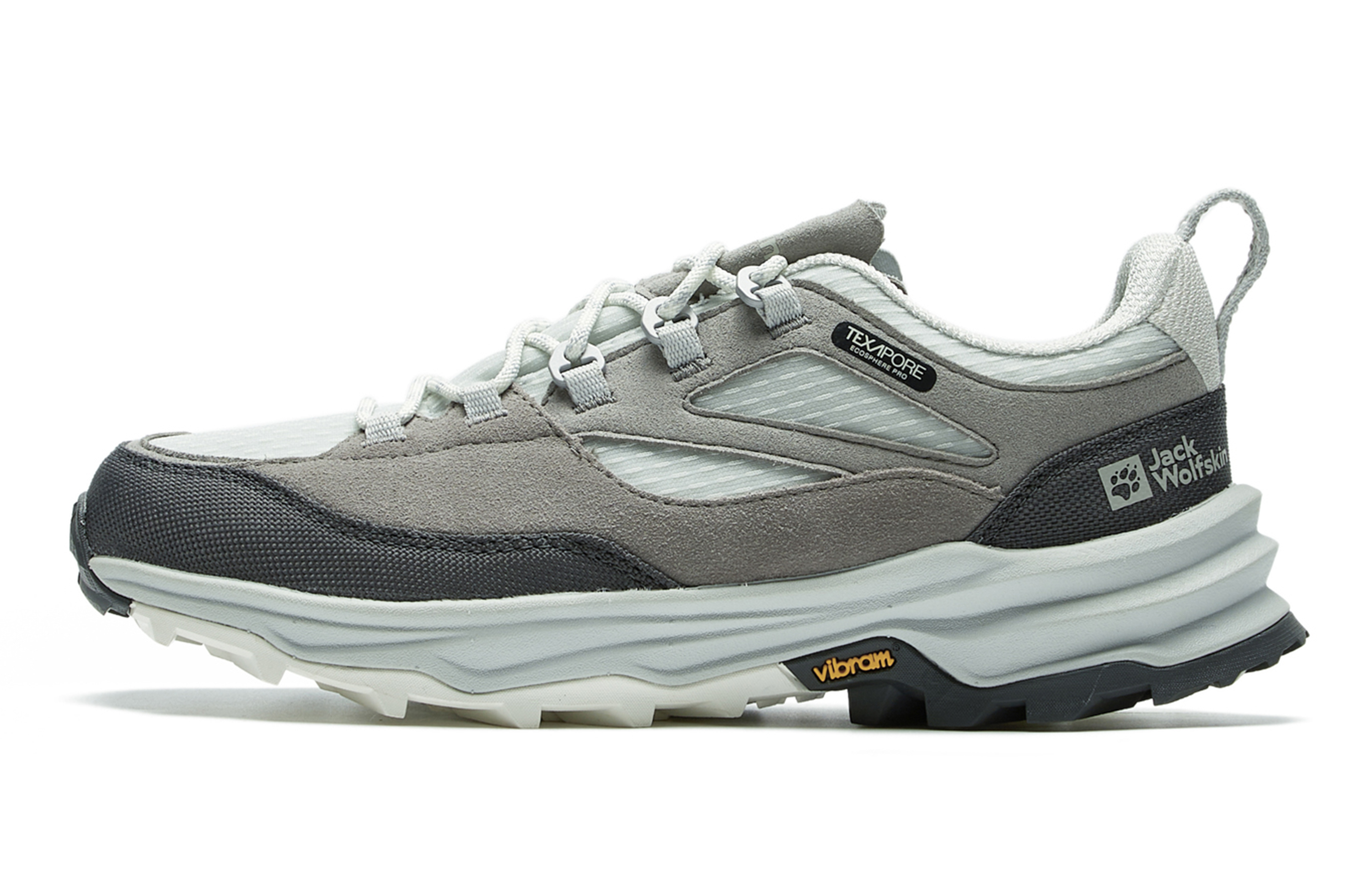 Jack Wolfskin Cyro Fashion Slip Resistant Slip Resistant Low top Hiking Shoes Women’s Cool Gray