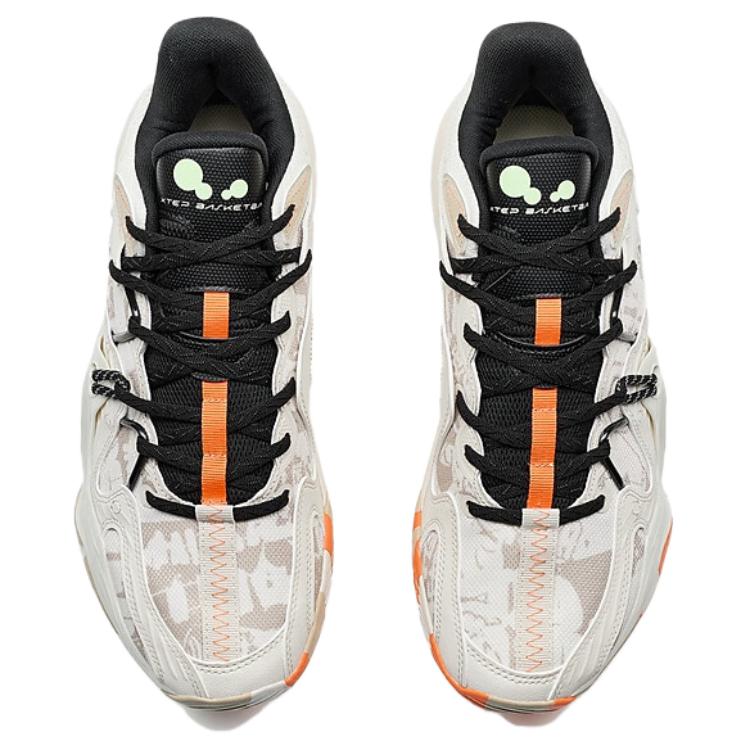 XTEP Battle 3 Coverage Lightweight Thermal Mid top Basketball Shoes Men’s Beige