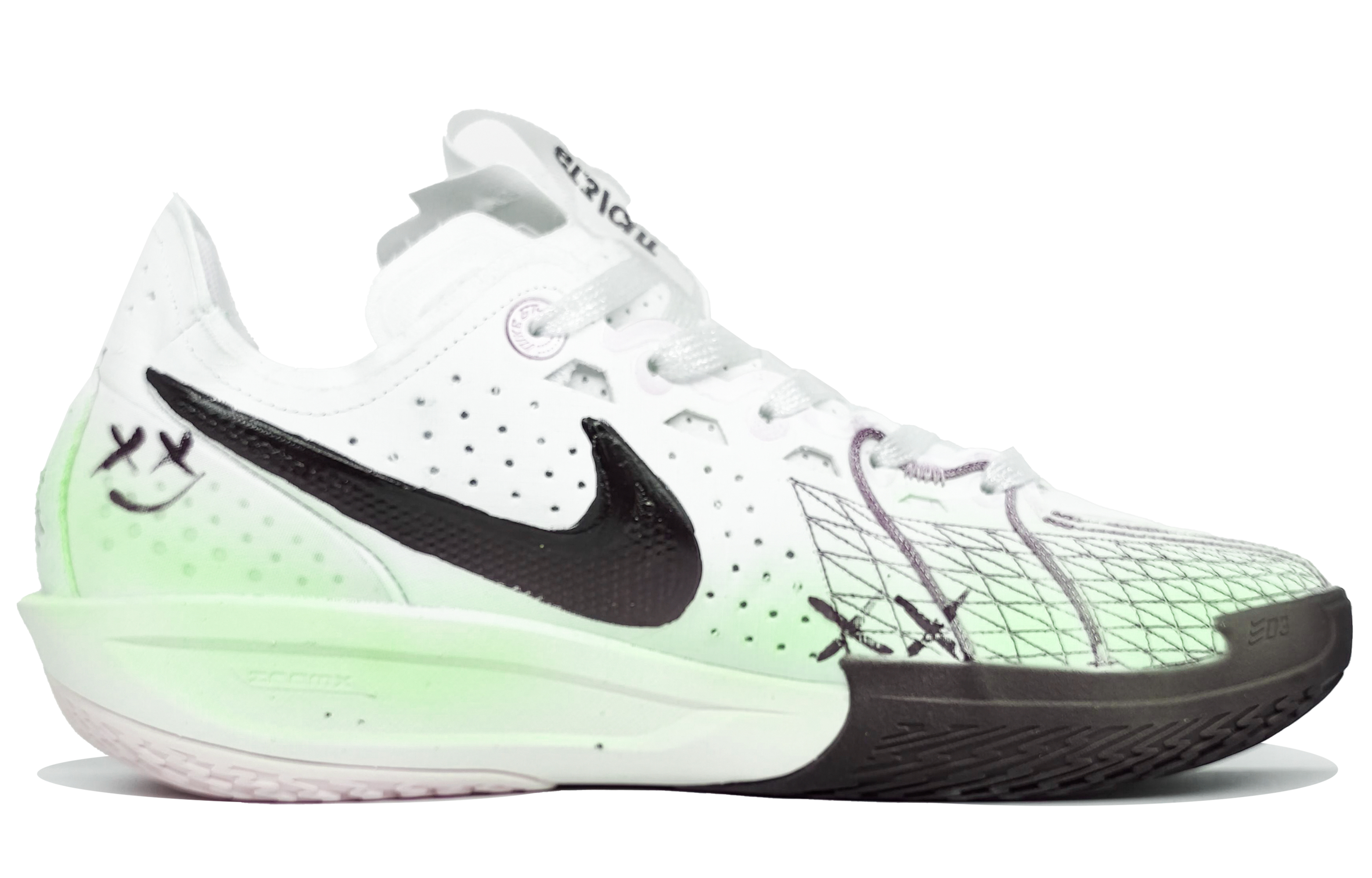 Nike G.T. Cut 3 Cushioning Rebound Low top Basketball Shoes Unisex Vibrant Green