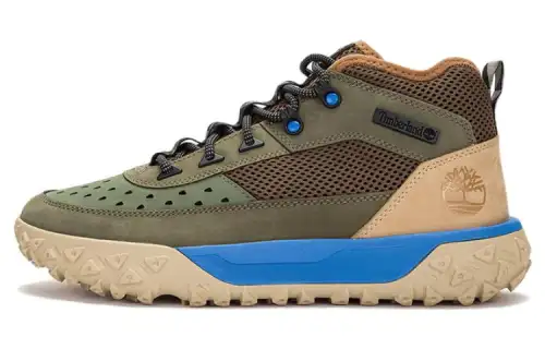 Timberland Greenstride Motion 6 Mid Lace Up Hiking Boots 'Deep Lichen Green'