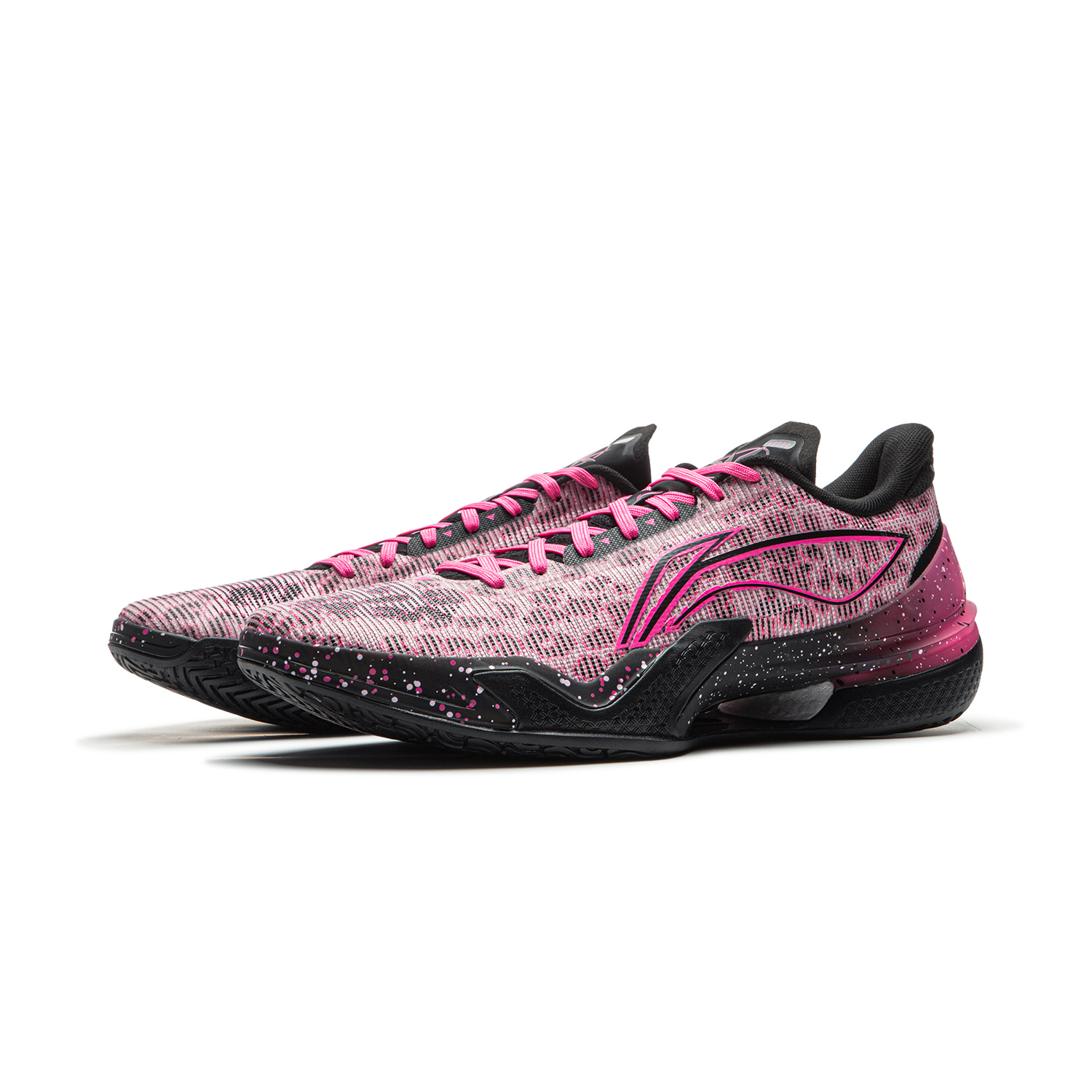 Li Ning Liren 5 Low top Performance Basketball Shoes Men’s Black Pink
