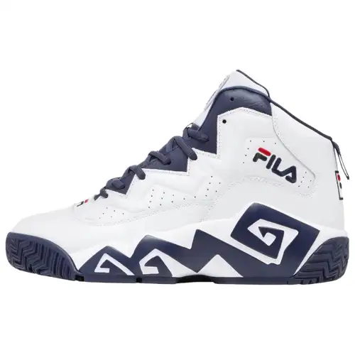 FILA MB Vintage Basketball Shoes Men's White Blue