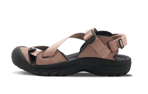 Keen Zerraport 2 River Trekking Shoes Women's Light Yellow Umber Black