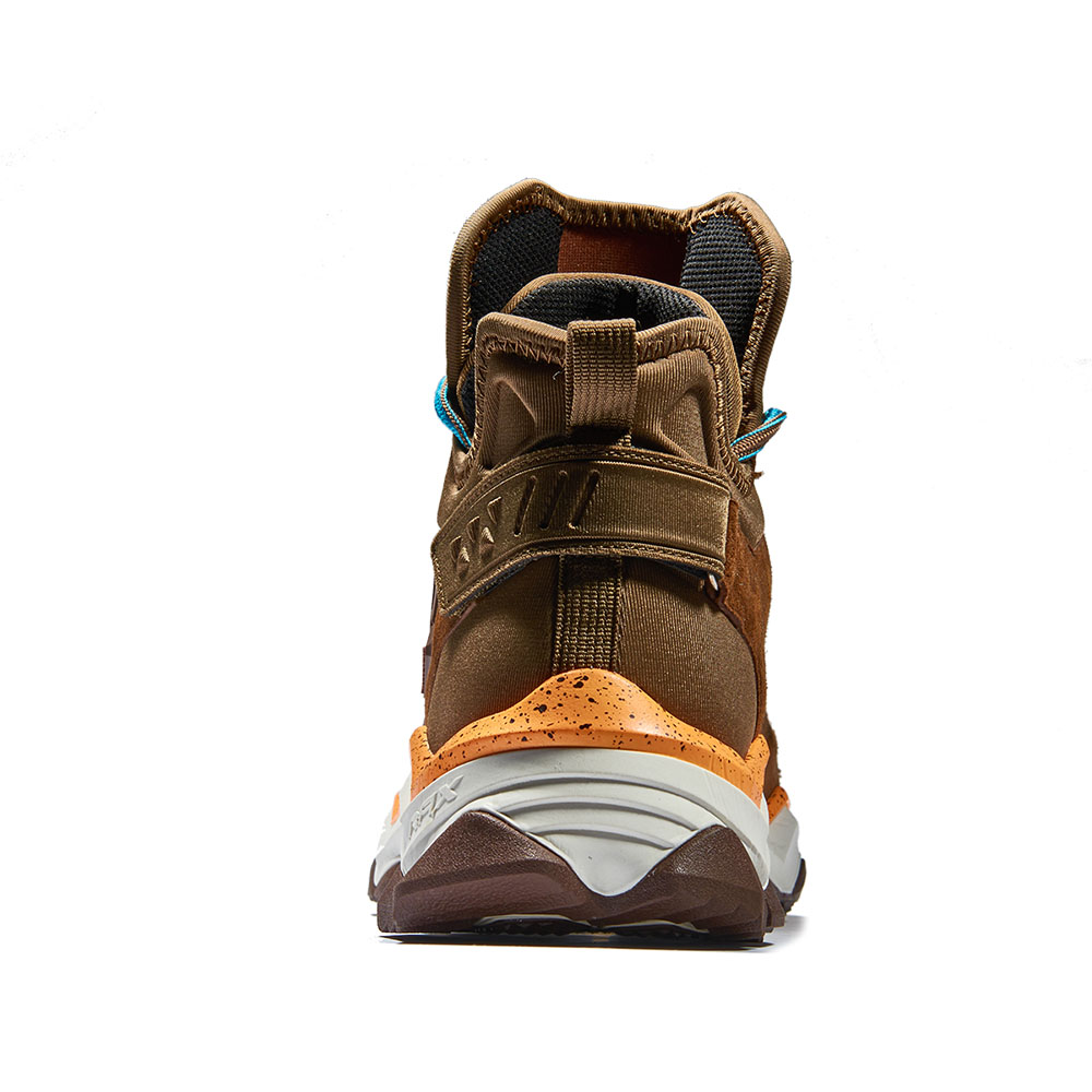 RAX Slip Resistant, Abrasion Resistant, Lightweight High top Outdoor Shoes Men’s Brown