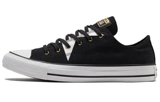 Converse Chuck Taylor All Star Sneakers Black/White/Gold