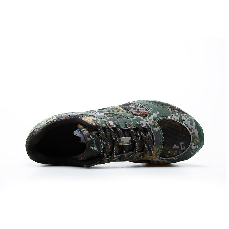 HEALTH Camouflage Mesh, Artificial Leather Low top Training Shoes Unisex Digital Jungle Camouflage
