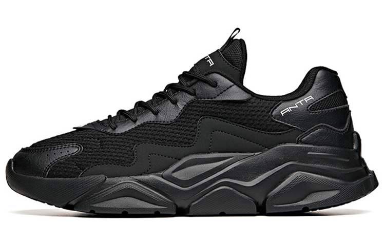 Anta Life Collection Textile, Synthetic Leather Cushioning Slip Resistant Abrasion Resistant Breathable Low top