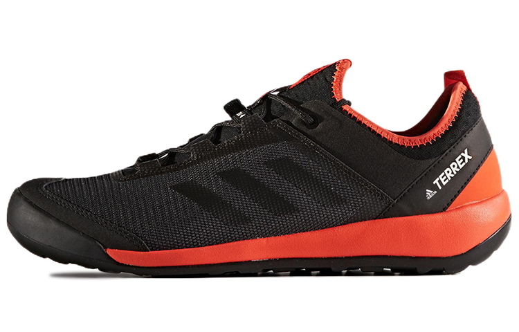Adidas Terrex Swift Mountaineering & Hiking Shoes Men's Low Top Black/Orange