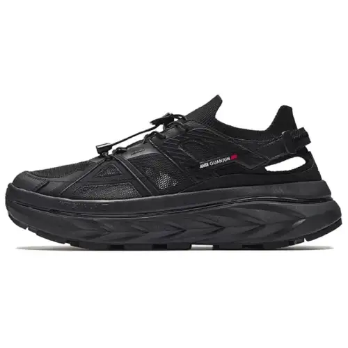 Anta Champion Pioneer Breathable Abrasion Resistant Quick Dry Grip Slip Resistant River Trekking Shoes Men's Black
