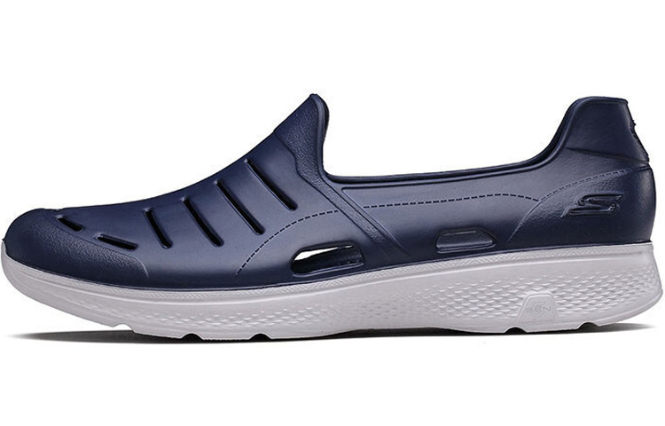 Мужские сандалии Skechers H2 Go (серо-голубые) — Тёмно-синий / серый — фото 1