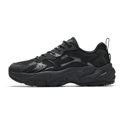 Anta Starry Sea 2.0 Cushioning Slip Resistant Abrasion Resistant Breathable Lightweight Low top Chunky Sneakers Women's