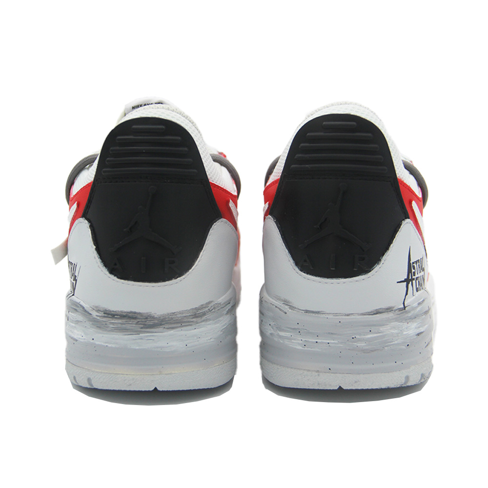 Jordan Legacy 312 Acidic Synthetic Leather, Leather Abrasion Resistant Low top Vintage Basketball Shoes Men’s