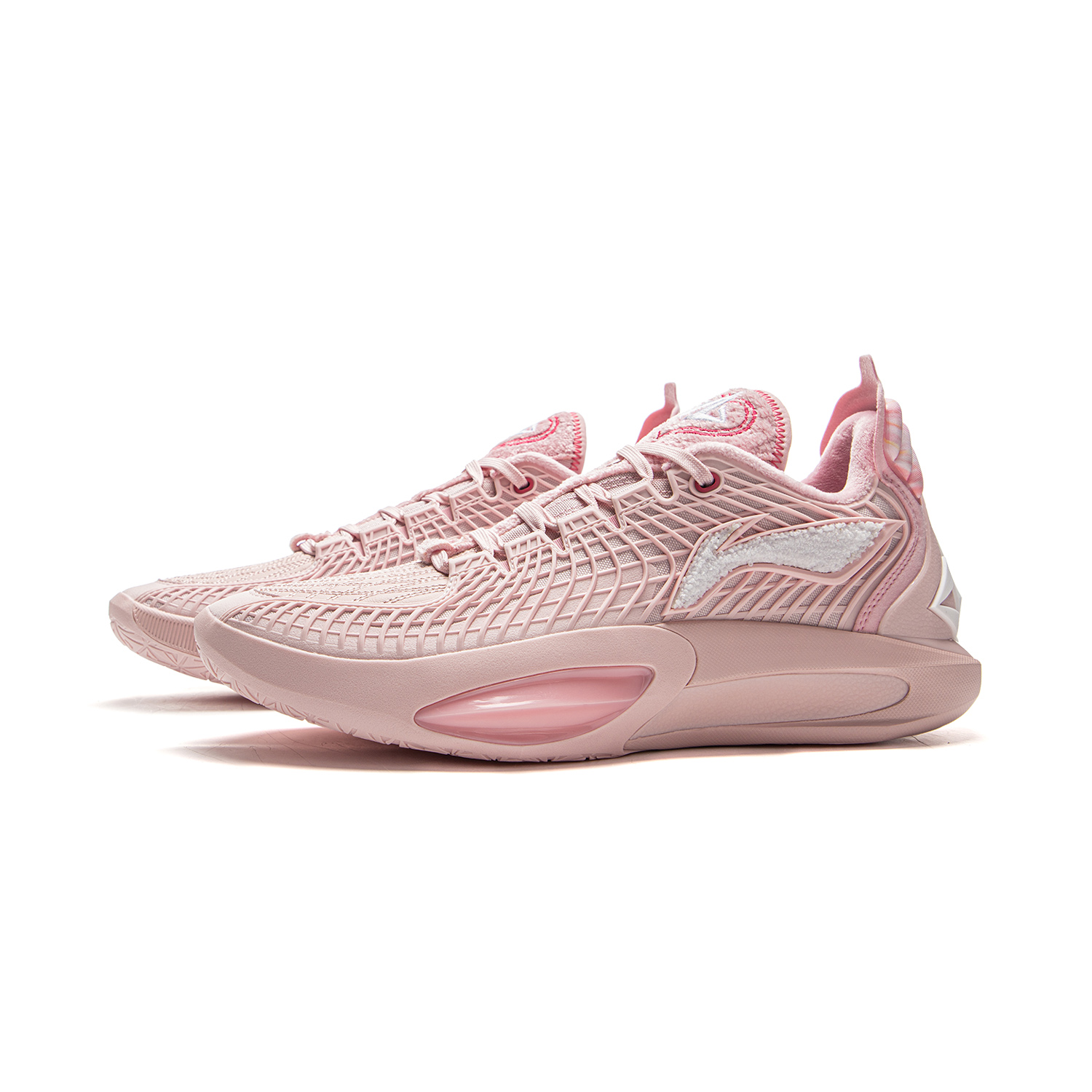 Li Ning JB3 Coverage Anti Rollover Low top Basketball Shoes Men’s Light Pink