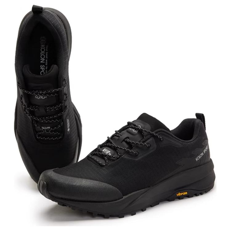 KOLON SPORT Skyler Slip Resistant Abrasion Resistant Low top Hiking Shoes Women’s Black