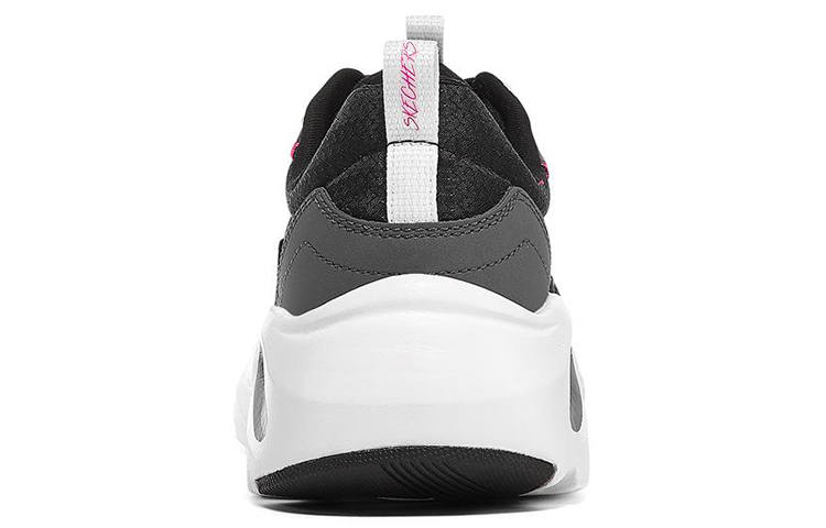 Женские кроссовки Skechers Stamina Airy (черно-белые) — фото 4
