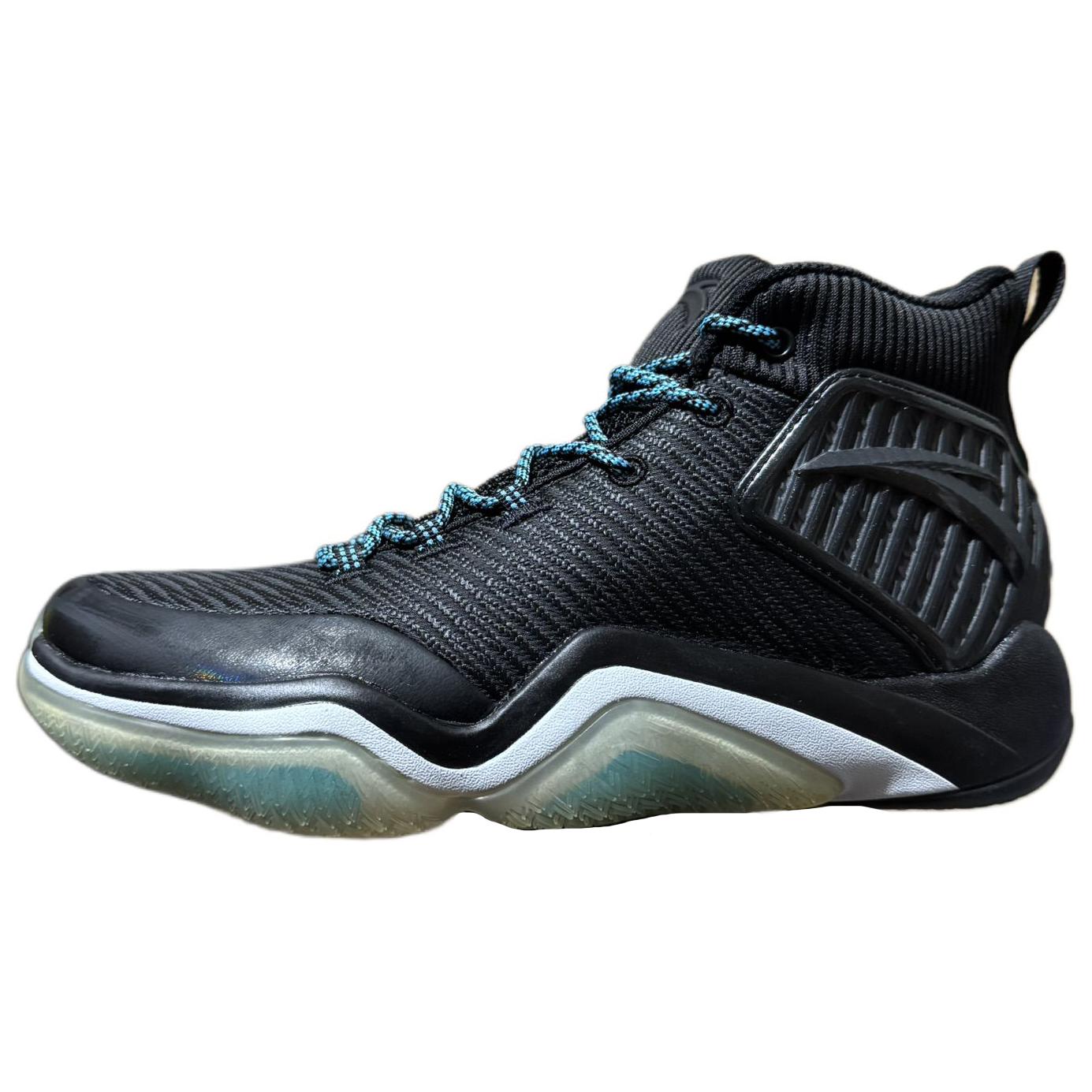 Anta UFO1.0 High top Basketball Shoes Men’s Black Blue