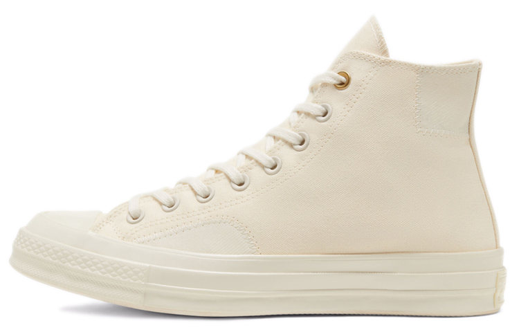 Converse Chuck 70 1970s Hi Clean 'n Preme simple and versatile high-top canvas shoes for men and women, beige