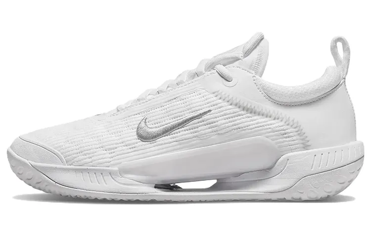 Nike Court Zoom NXT Hard Ground Abrasion Resistant Abrasion Resistant Low top Tennis Shoes Women's White