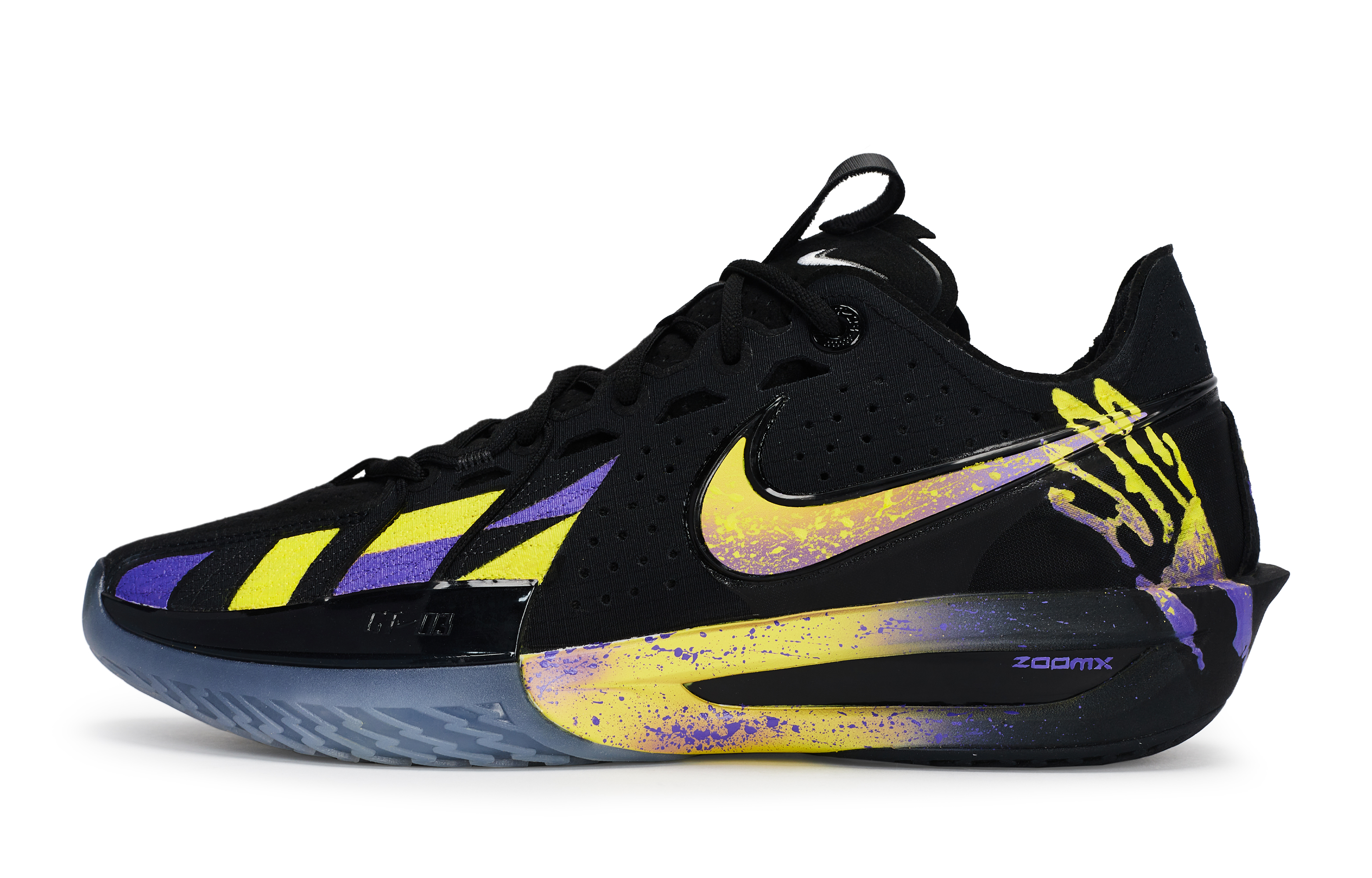 Nike G.T. Cut 3 811 Manufacturing, Golden Peak Purple Aura, Special Shoe Box Abrasion Resistant Abrasion Resistant