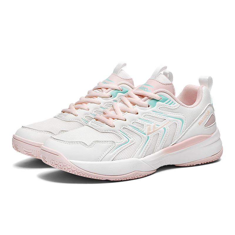 Warrior Cushioning Abrasion Resistant Breathable Low top Badminton Shoes Unisex