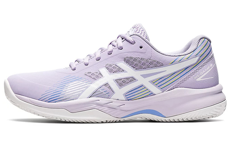 Asics Gel Game 8 Clay Low top Tennis Shoes Women's Purple