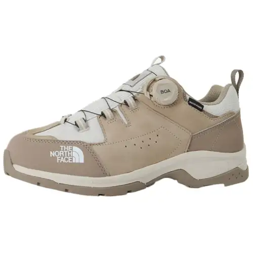 THE NORTH FACE Slip Resistant Abrasion Resistant Low top Mountaineering Shoes Men's Light Umber