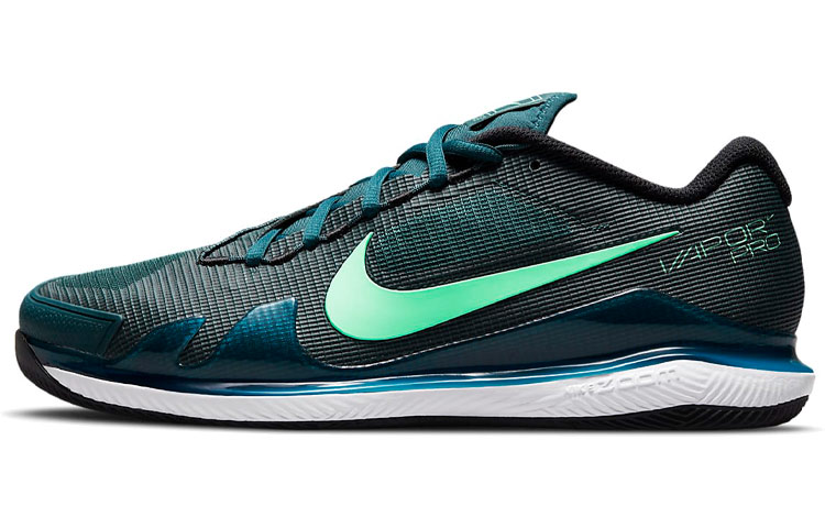 Мужские кроссовки Nike Nike Air Zoom Vapor pro Court (зеленый / белый / черный)