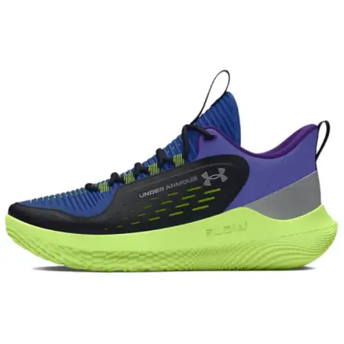 Under Armour Flow Slip Resistant Slip Resistant Low top Basketball Shoes Women's Blue