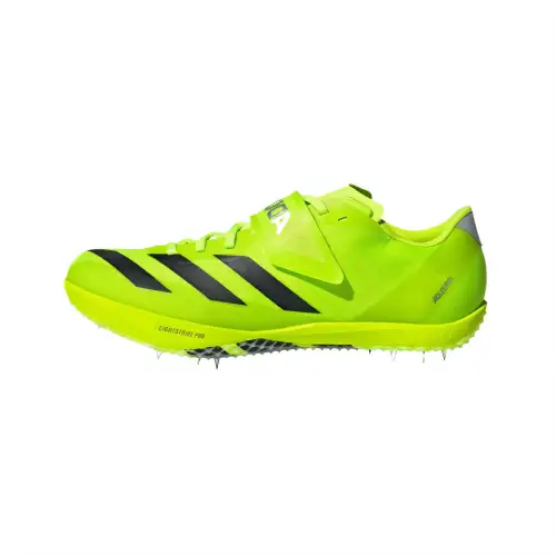 Adidas Adizero HJ Yellow Green Track And Field Shoes Unisex Low top