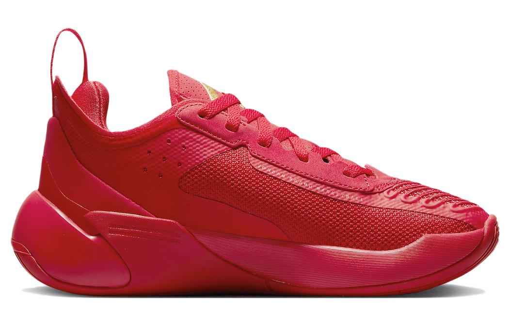 Мужские кроссовки Jordan Jordan Luka 1 1 "University Red" (красно-золотые) — фото 2