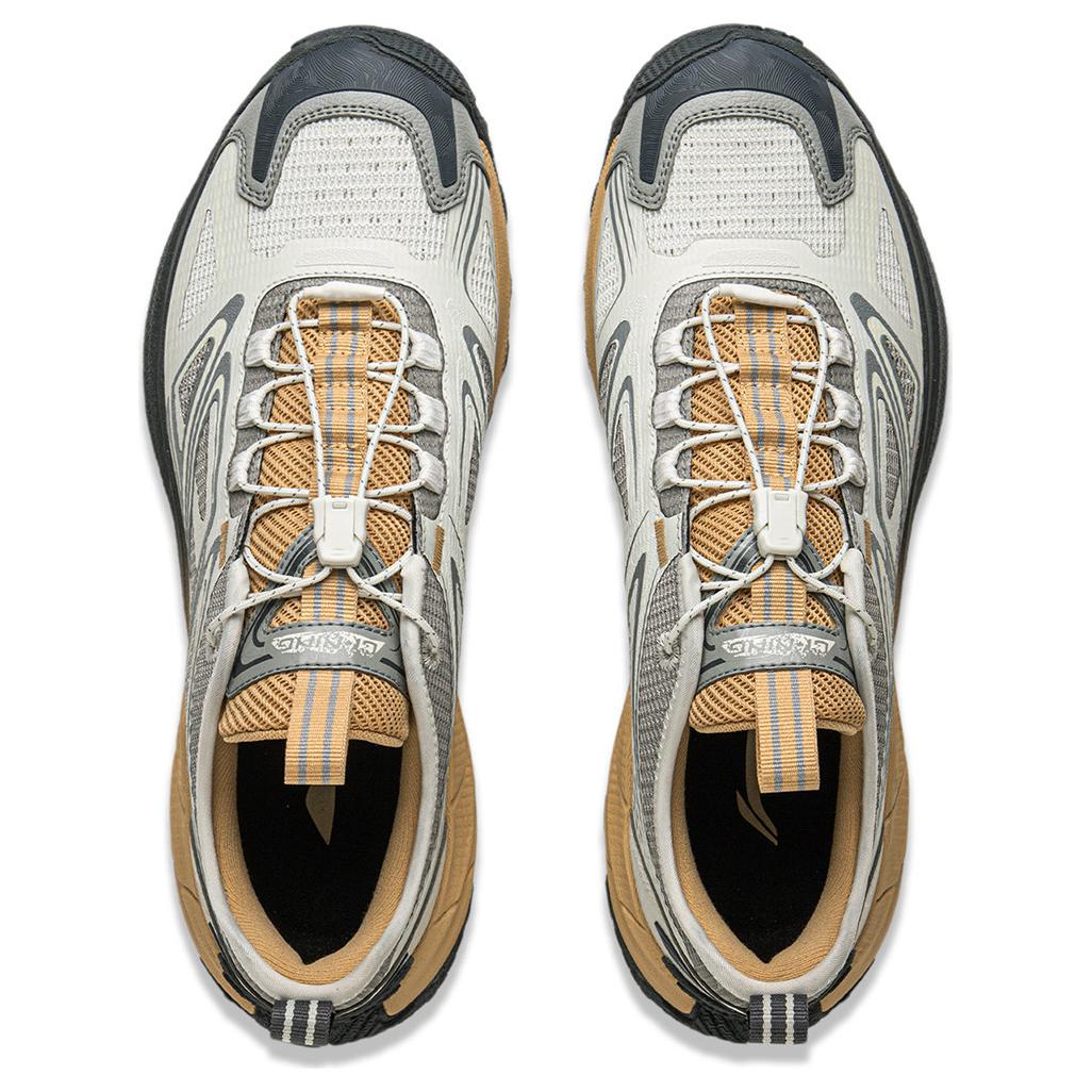 Li Ning Outdoor CF Tracing, Yijie 2.0 V2 Cushioning Slip Resistant Abrasion Resistant Low top Hiking Shoes Unisex