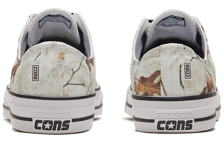 Кеды Converse Chuck Taylor All Star Pro (белые с рисунком) — Белый — фото 4