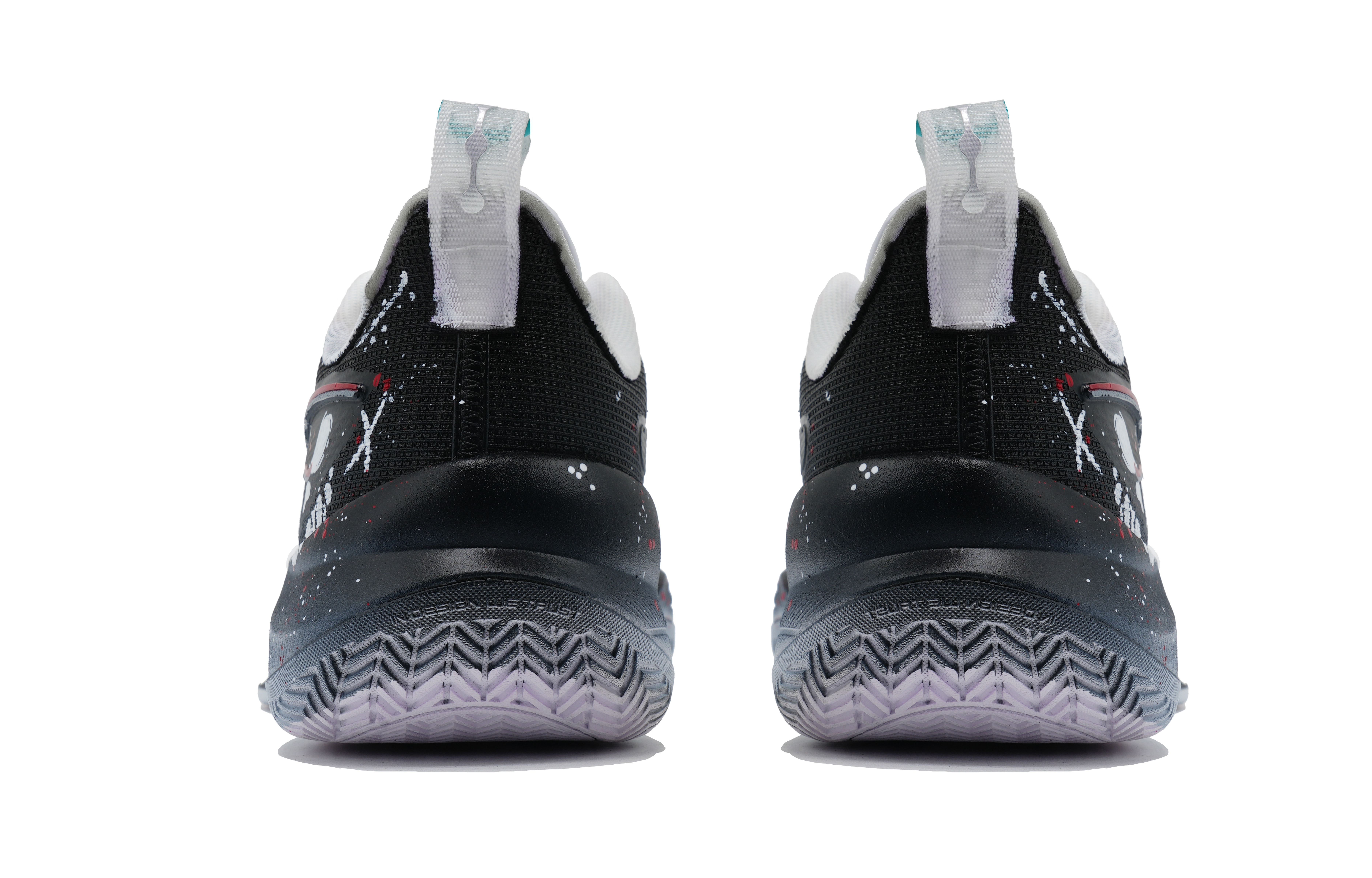 Li Ning Super Light V2 Cushioning Slip Resistant Abrasion Resistant Low top Basketball Shoes Men’s Black