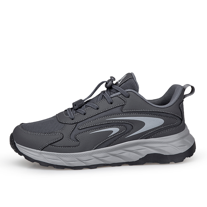 KANGLEJIAN Slip Resistant, Abrasion Resistant, Moisture Wicking Low top Casual Shoes Men’s Black