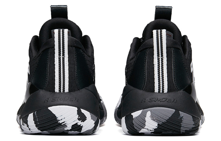 ANTA Basketball Collection Basketball Shoes Men’s Low Top Black