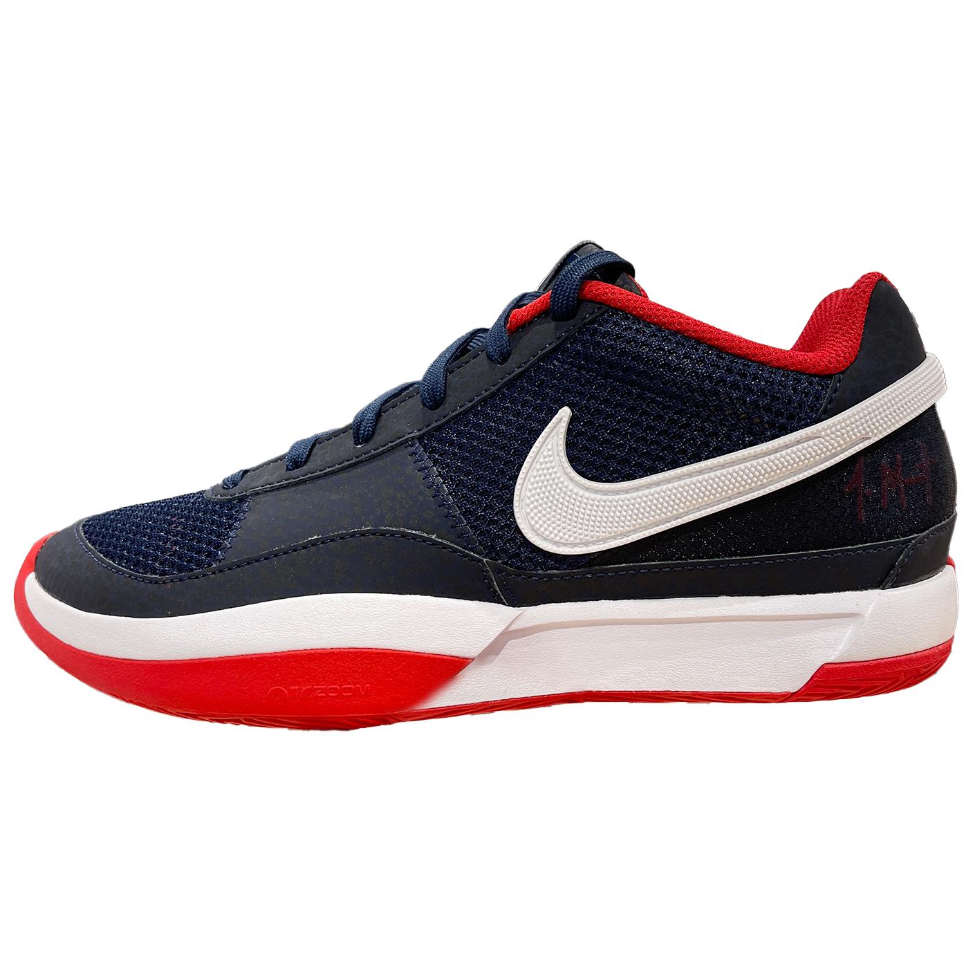 Nike Ja 1 Morant Generation EP Low Top Basketball Shoes Men's Blue White Red Domestic Version